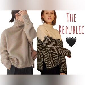 ✨ For The Republic Soft Knit Turtleneck Sweater/Women’s (M) (Loose Fit) | NWT ✨